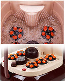 Intexca Automatic Multifunction Massaging Foot Spa with 6 Massage Rollers and Heated Bath