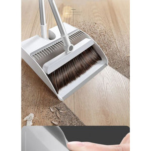 Broom and Dustpan Combo w/ Magnetic Creative Household Cleaning Tools