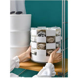 Storage Organizer 5-Tier Rotating for Underwear, Socks, Cosmetics, Jewelry